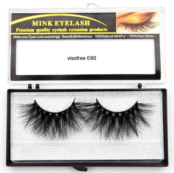 Eyelashes Mink Eyelashes Criss-cross Strands Cruelty