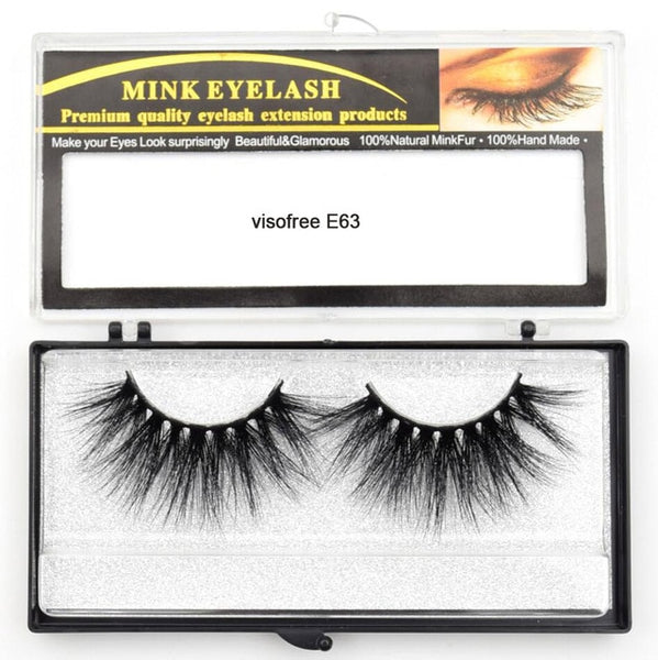 Eyelashes Mink Eyelashes Criss-cross Strands Cruelty