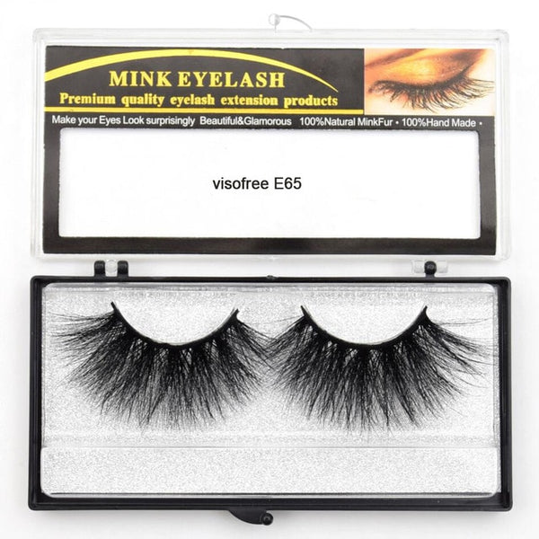 Eyelashes Mink Eyelashes Criss-cross Strands Cruelty