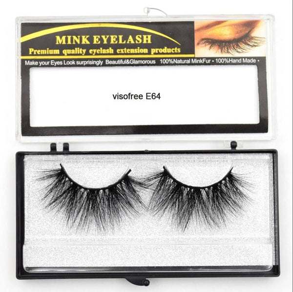 Eyelashes Mink Eyelashes Criss-cross Strands Cruelty
