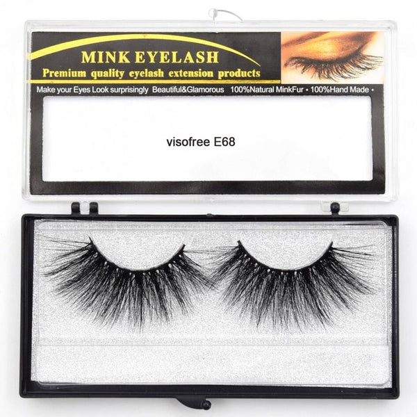 Eyelashes Mink Eyelashes Criss-cross Strands Cruelty