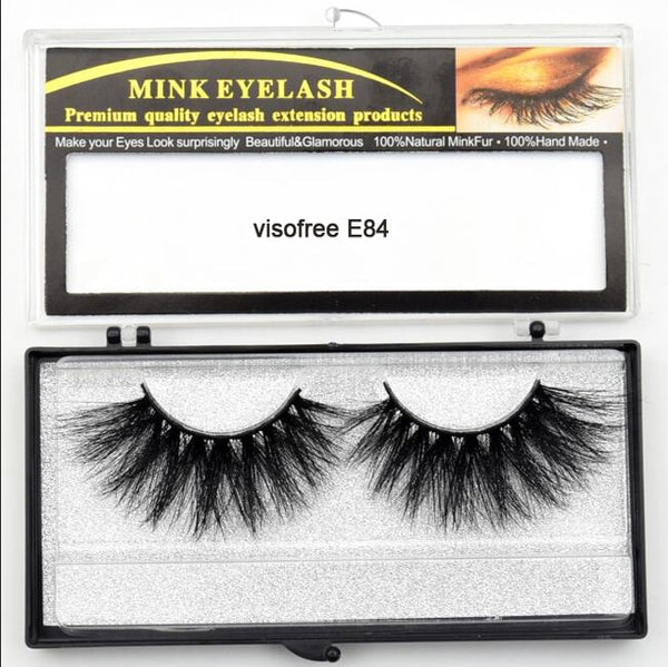 Eyelashes Mink Eyelashes Criss-cross Strands Cruelty