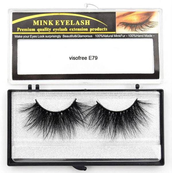 Eyelashes Mink Eyelashes Criss-cross Strands Cruelty