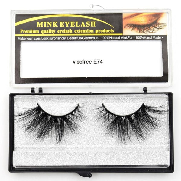 Eyelashes Mink Eyelashes Criss-cross Strands Cruelty