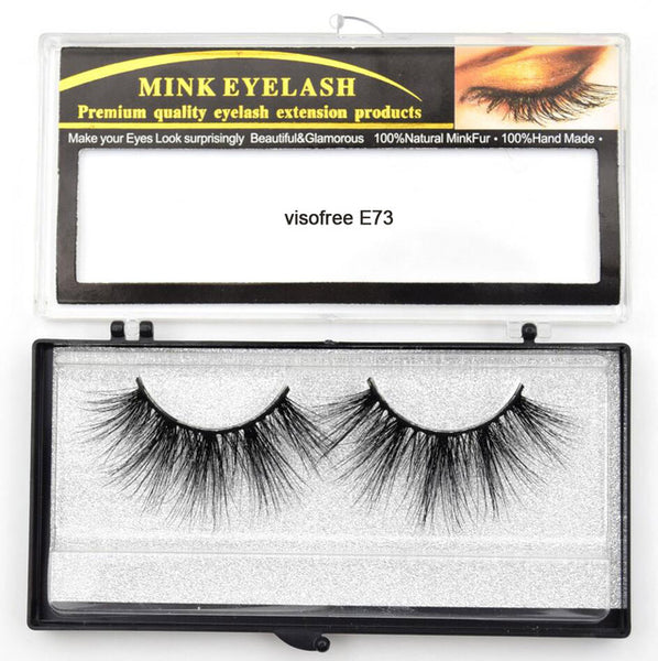 Eyelashes Mink Eyelashes Criss-cross Strands Cruelty