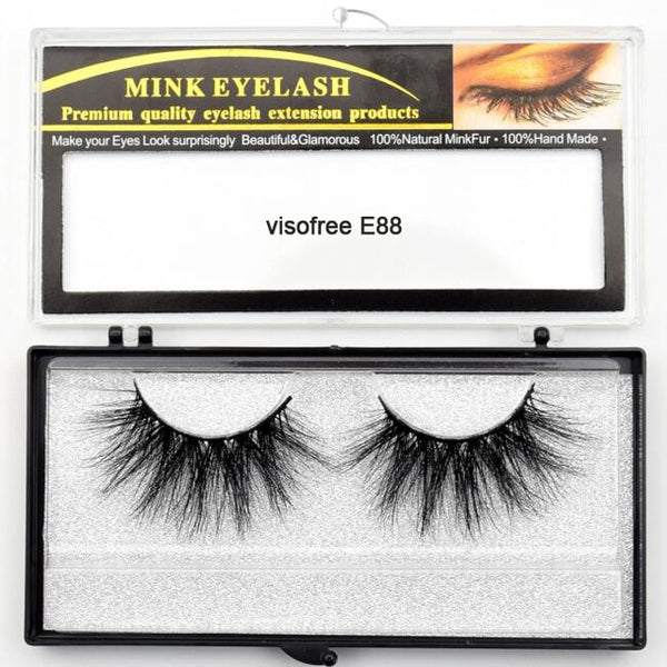 Eyelashes Mink Eyelashes Criss-cross Strands Cruelty