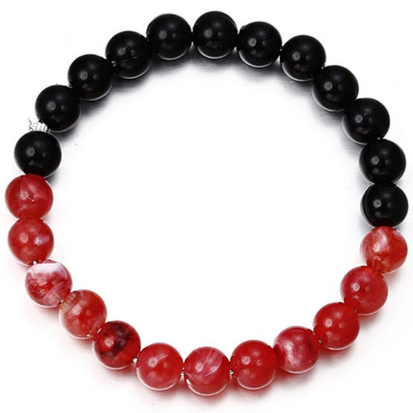 New Fashion Beaded Women Men Bracelets Simple Classic Round