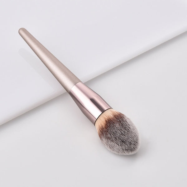 Luxury Champagne Makeup Brushes Set For Foundation Powder Blush