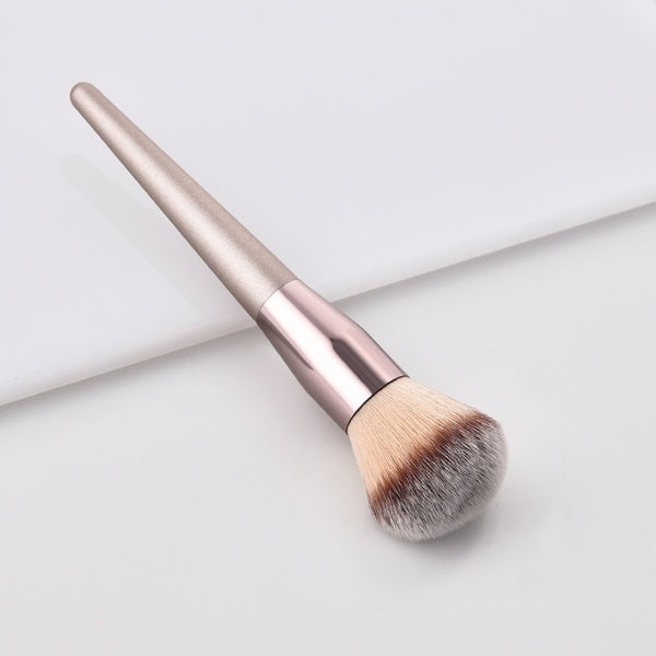 Luxury Champagne Makeup Brushes Set For Foundation Powder Blush