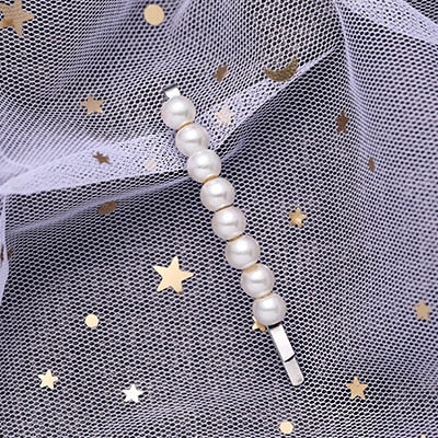 Hot Sale Women Girls Elegant Pearl Geometric Alloy Hair Clips