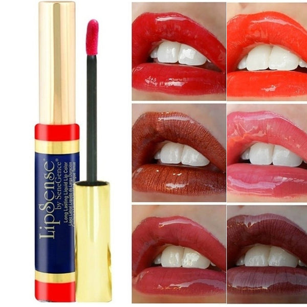 12 Colors Matte Lip Gloss Waterproof Long Lasting Lipsticks Colorful Lipgloss Nude Women Non-stick Cup Lips Makeup Cosmetic